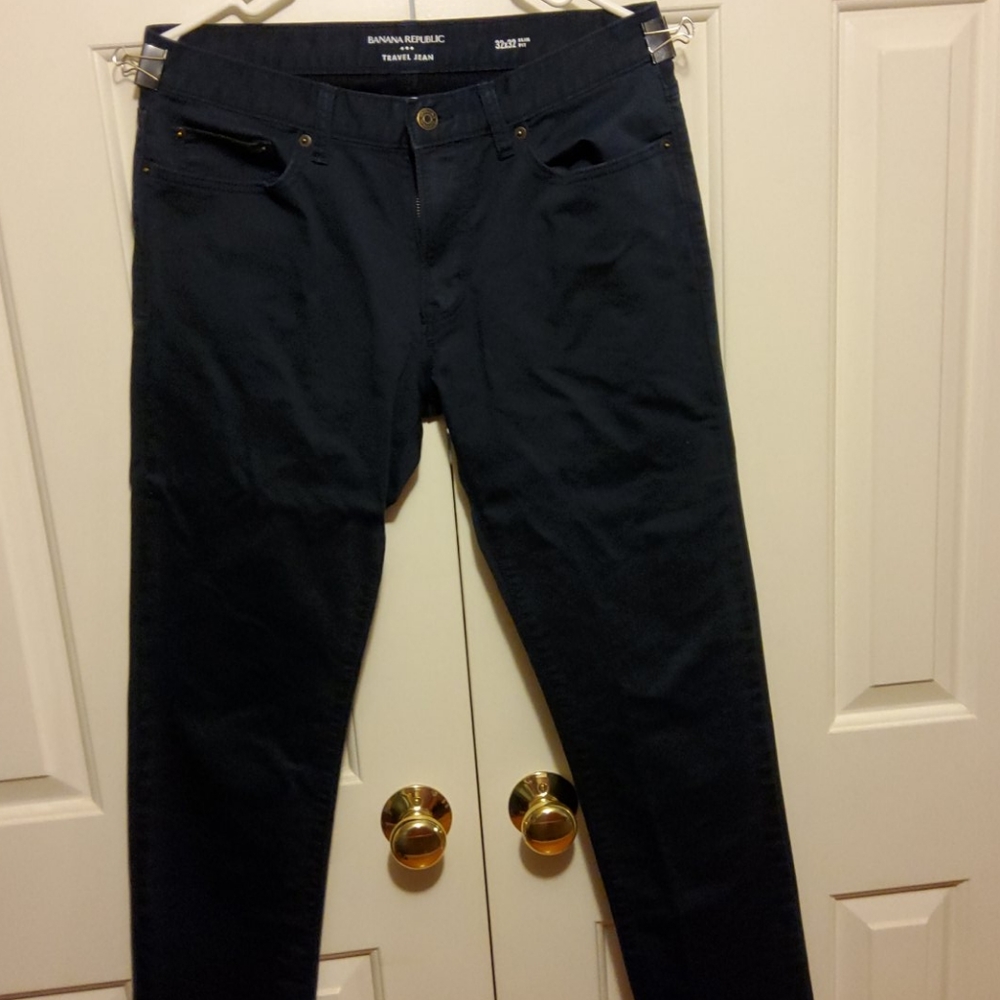 Banana Republic Travel Jean - Navy